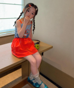 【90-150cm】キャミソール or スカート 女の子 カートゥーン 涼しげ素材 - 画像 (5)