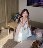 【90-150cm】半袖Ｔシャツ or キャミソール or スカート 女の子 ドット柄 チュール - 画像 (6)