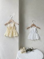 【66-90cm】ワンピース ベビー キャミレース - 画像 (9)