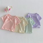 【80-120cm】Ｔシャツ パステルカラー 柔らか 女の子 トップス - 画像 (17)