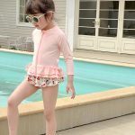 【80-135cm】水着 リボン チェリー スウィート スイムウェア - 画像 (4)