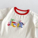 【73-110cm】セットアップ ツリー柄 シャツ＆カラフルパンツ - 画像 (10)