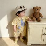【66-100cm】ロンパース キイロ アイス クリーム 可愛い ベビー服 - 画像 (8)