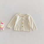 【73-120cm】カーディガン 柔らか リブ おしゃれ - 画像 (3)