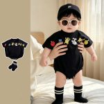 【66-90cm】ロンパース アニマル カートゥーン