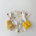 【73-120cm】セットアップ ベビー バルーン＆チーズ＆チューリップ - 画像 (9)