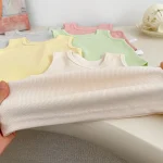 【73-120cm】ベスト ベビー 無地 シンプル 合わせやすい - 画像 (12)