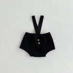 【66-90cm】サロペットorTシャツ カジュアル シンプル 赤ちゃん服 - 画像 (4)