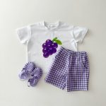 【90-150cm】セットアップ フルーツ カジュアル - 画像 (6)