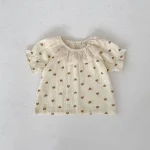 【73-110cm】ロンパース or ワンピース ベビー 女の子 ハート柄 - 画像 (18)