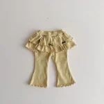 【73-120cm】ベビー 女の子 ワンピースリボン パンツ - 画像 (6)