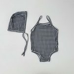 【66-100cm】水着 カラフル 帽子付き 全４色 可愛い - 画像 (15)