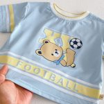 【73-120cm】セットアップ サッカーロゴ カジュアル 子供服 - 画像 (13)