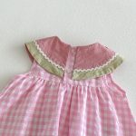 【66-110cm】ロンパースorワンピース スイカ ノースリーブ 姉妹服 - 画像 (12)