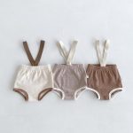 【66-90cm】サロペット カラーバリ 可愛い ベビー服 - 画像 (2)