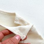 【66-90cm】ロンパース 半袖くま ワッペン ワッフル ベビー服 - 画像 (15)