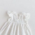 【73-110cm】可愛いドットクマワンピース - 画像 (13)