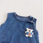 【66-90cm】オールインワン デニム ノースリーブ - 画像 (10)