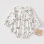 【66-90cm】ロンパース 柔らか 可愛い 肌に優しい 赤ちゃん 出産祝い ベビー服 - 画像 (4)