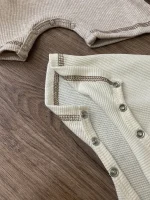【66-90cm】ロンパース ベビー 半袖 前向き ボタン付き - 画像 (14)