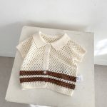 【73-110cm】セットアップ カラーバリ 通気 ルーズ シンプル - 画像 (9)