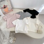 【90-160cm】Ｔシャツ 柔らか 半袖 トップス - 画像 (10)