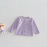 【73-120cm】カーディガン 柔らか リブ おしゃれ - 画像 (5)