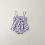 【66-90cm】水着 可愛い 蝶結び フラワー スイムウェア - 画像 (5)