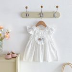 【73-110cm】可愛いドットクマワンピース - 画像 (3)