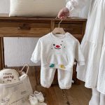 【73-100cm】セットアップ スマイル カジュアル 可愛い - 画像 (14)
