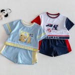 【73-120cm】セットアップ サッカーロゴ カジュアル 子供服 - 画像 (9)