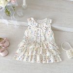 【73-110cm】カラフルドットワンピース - 画像 (4)