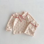 【73-100cm】セットアップ 柔らか フラワー柄 可愛い おしゃれ - 画像 (5)