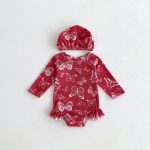 【66-100cm】水着 長袖 花柄 プリント おしゃれ - 画像 (18)