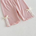 【73-110cm】シャツorパンツ フリル メッシュ  シンプル 可愛い 女の子 - 画像 (18)