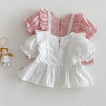【73-120cm】ブラウス プリンセス シンプル 可愛い 女の子 - 画像 (4)