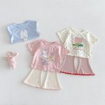 【80-150cm】Ｔシャツ 可愛い ドット 女の子 トップス - 画像 (8)