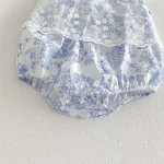 【66-90cm】ロンパース ベビー レース プリンセス風 - 画像 (5)