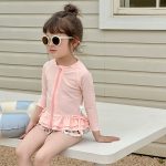 【80-135cm】水着 リボン チェリー スウィート スイムウェア - 画像 (6)