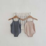 【66-100cm】水着 カラフル 帽子付き 全４色 可愛い - 画像 (11)