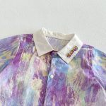 【66-90cm】オールインワン 総柄アート 可愛い ベビー服 - 画像 (12)