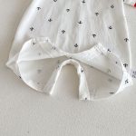 【66-90cm】ロンパース 総柄POLO シンプル ベビー服 - 画像 (9)