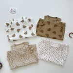 【66-90cm】ロンパース ベビー ノースリーブ 花柄 or 熊柄 - 画像 (5)
