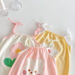 【66-90cm】サロペット フラワー柄 可愛い 赤ちゃん服 - 画像 (12)