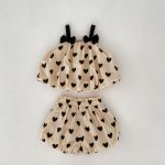 【66-100cm】ふわふわハートセットアップ - 画像 (7)