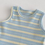 【66-90cm】セットアップ イエロースター サロペット＆シャツ - 画像 (6)