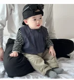 【66-100cm】ベスト or ボーダーシャツ ベビー 男の子 カジュアル - 画像 (14)
