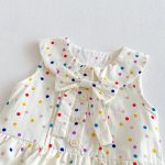 【73-110cm】カラフルドットワンピース - 画像 (14)