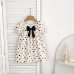 【66-130cm】ロンパースorワンピース 姉妹服 蝶結び ハート 可愛い - 画像 (6)