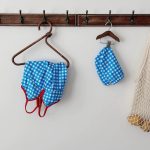 【75-130cm】水着 チェック柄 紐付き おしゃれ スイムウェア - 画像 (6)